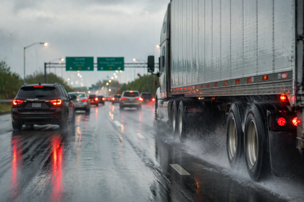 Spring Truck Accidents in Georgia: How Wet Roads and Heavy Traffic Increase Risk