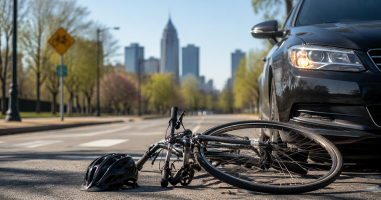 Spring Bicycle Accidents in Georgia: Who Is Liable When a Driver Fails to Yield?