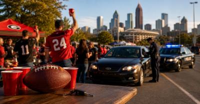 Atlanta Tailgating DUI Charges: 7 Football Game-Day Arrest Scenarios